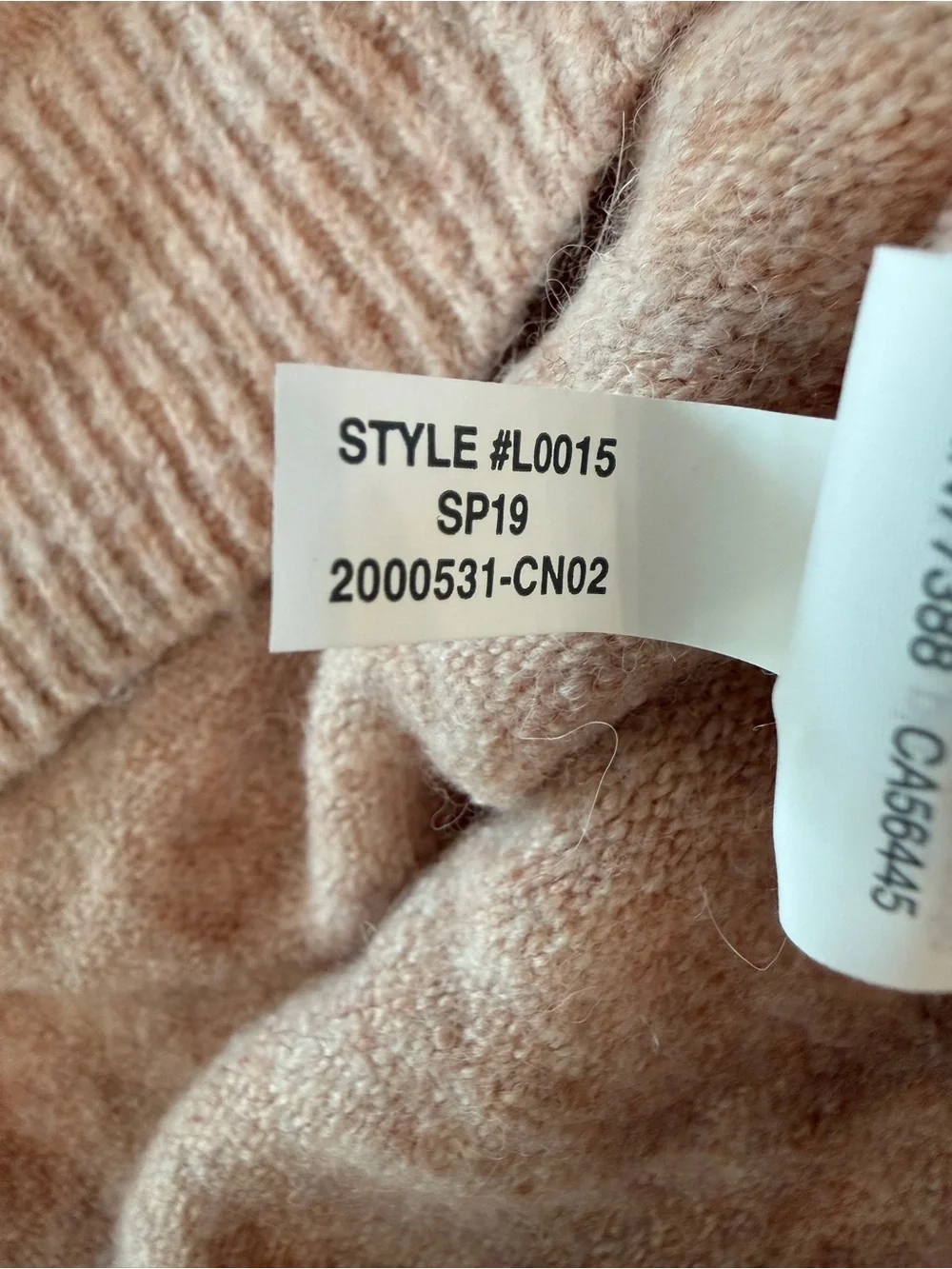 Madewell Puff-Sleeve Crewneck Sweater in Dusty Rose